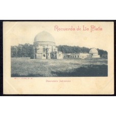 LA PLATA OBSERVATORIO ASTRONOMICO ANTIGUA TARJETA POSTAL